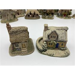 Thirty Lilliput lane, to include Hill Top, Bottle Oven, April Cottage, Thimble Cottage, Honeysuckle III, Gullivers Pantry etc