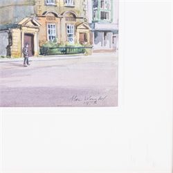 Alec Wright (British 1900-1981): Stokely Views and others, six watercolours variously signed and inscribed verso, approx 40cm x 30cm (6)
