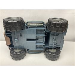 Action Man - Hasbro Strike Force Battle Tank by Sunny Smile; jeep; ten various period dressed figures; and quantity of weapons and other accessories including motorcycle etc