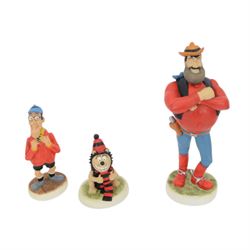 Thirteen Robert Harrop Beano Dandy Collection figures, including Desperate Dan, Little Plum, Oops, Spotty and Gnasher Fan etc, all boxed 