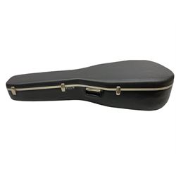 Ovation Ultra Series Model No.1512 electro acoustic guitar, 1980s/90s with textured black bowl back, natural spruce top and mahogany neck, serial no.232916 L104cm; in Hiscox Liteflite case with GuitarKes Workshop set-up and service certificate date October 2021
