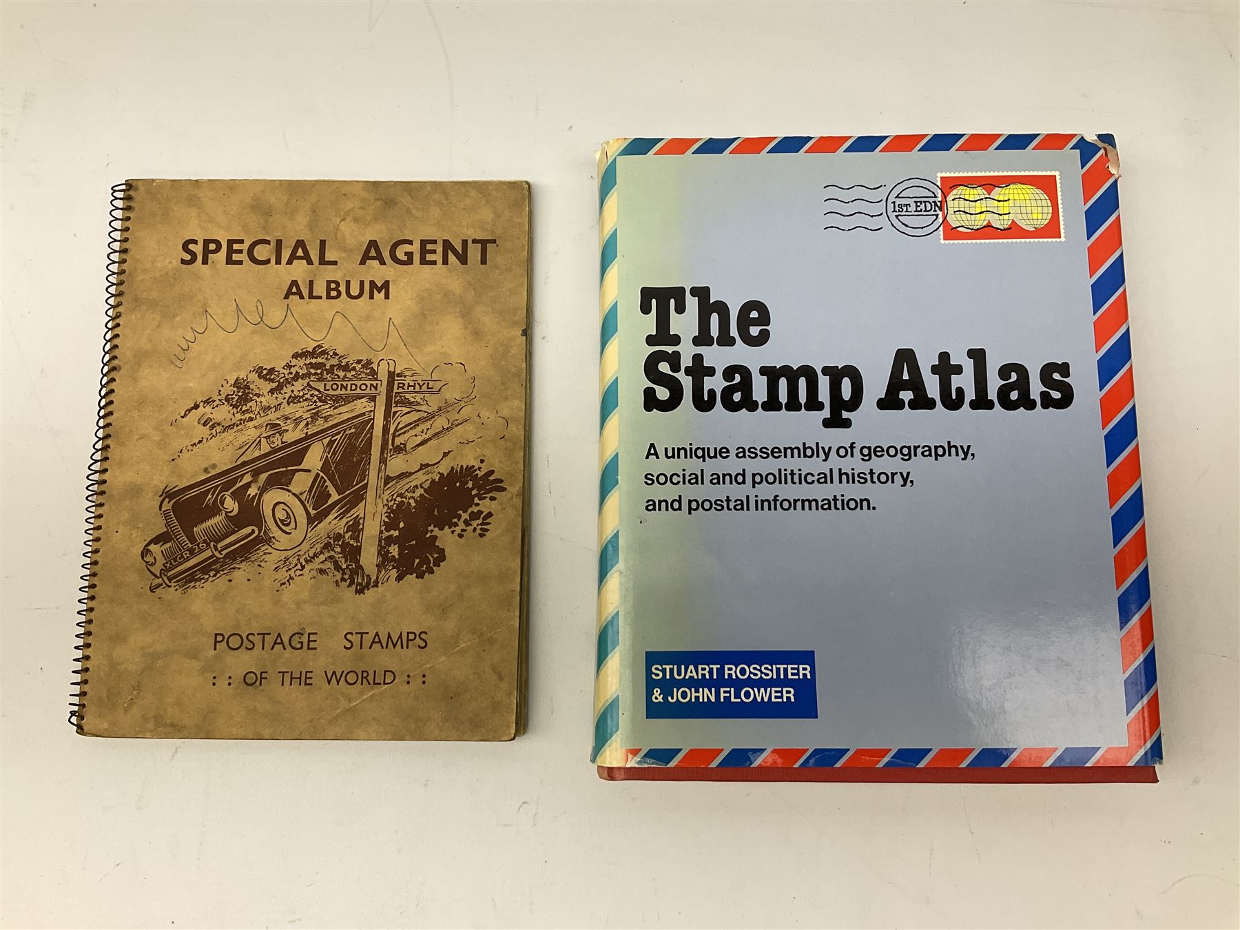 Comic postcards including Bamforth and Quip examples together with WW1 postcards, a collection of world stamps including examples from China, and other ephemera 