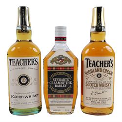 Four bottles of whisky, Galway Crystal glasses and Royal Worcester Harlequin coffee set