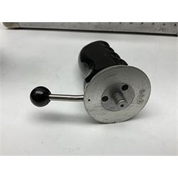 Arriflex 16SB camera body, serial no. 1784, with ' Carl Zeiss Distagon 1:2 f=8mm' lens, serial number 3860224, 'Carl Zeiss Jean Tessar 2/16' lens, serial no 3624355, camera pistol grip and other accessories, in fitted hard case