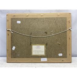 Edward Duncan (British 1803-1882): 'View of Tynemouth Harbour Showing the Ruins of the Mediaeval Monastery', watercolour signed and dated 1867, 20cm x 34cm 