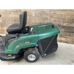 Atco Rider 27H petrol ride on lawnmower, very little use