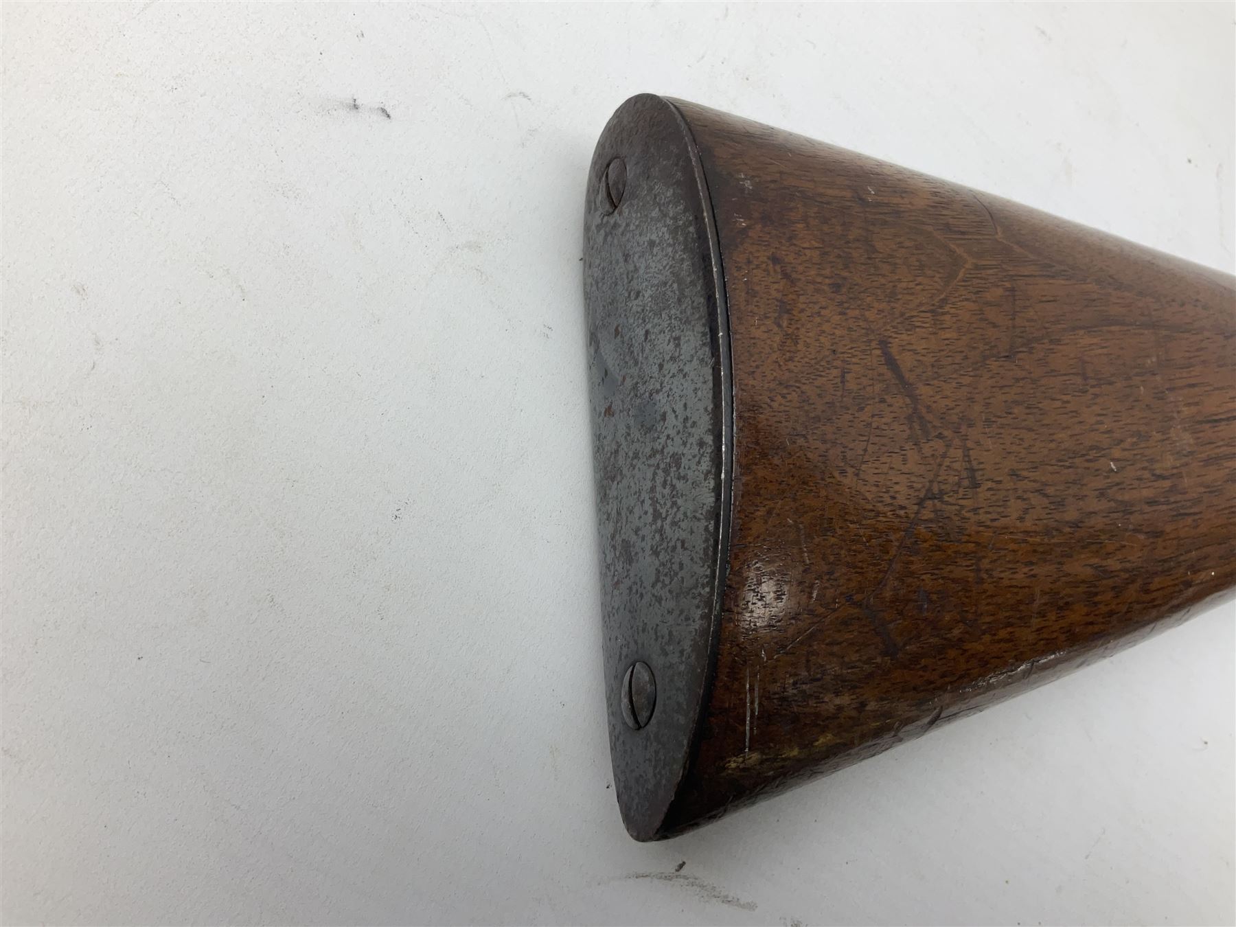 Diana Model 27 .177 air rifle with under lever action and walnut stock L108cm