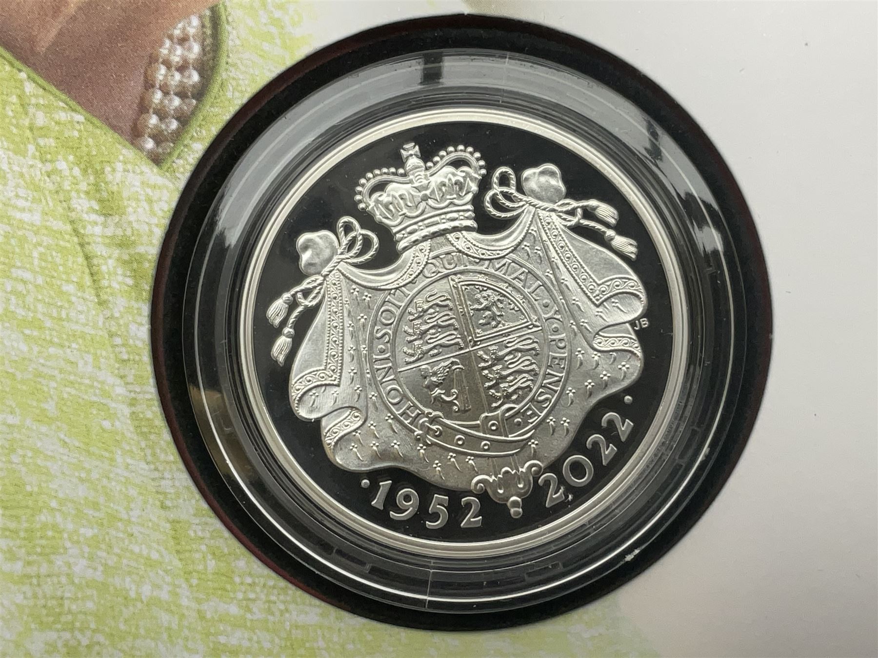 Five The Royal Mint Royal Mail silver proof coin covers, comprising 2021 'HG Wells' with two pounds, 2021 'HM The Queen's 95th Birthday' with five pounds, 2022 'Her Majesty The Queen's Platinum Jubilee 70 Years' with five pounds, 2022 'Her Majesty The Queen's Platinum Jubilee 70 Years' with fifty pence and 2022 '150 Years of The FA Cup' with two pounds, all in Royal Mail card boxes