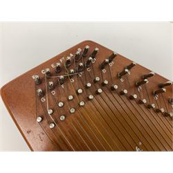 Oscar Schmidt Autoharp L60cm; cased; another uncased; and a Zimmerman Autoharp (3)