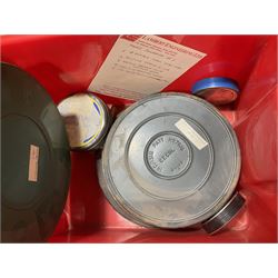 Mixed Selection of 16mm Cine Film, including Laurel and Hardy, the coronation, red arrows, LMS films, etc, two boxes