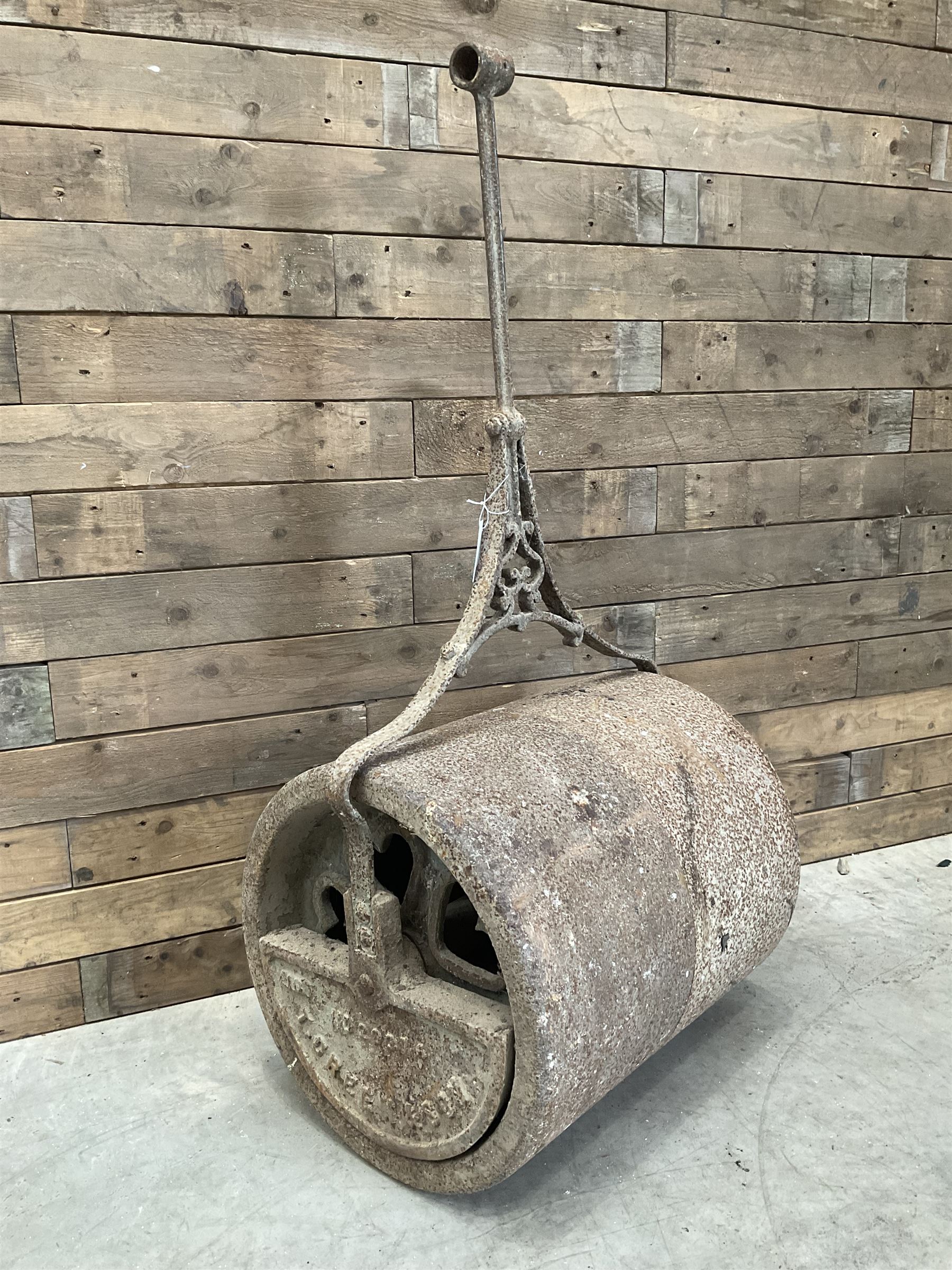 T Green & Son Victorian cast iron garden roller
