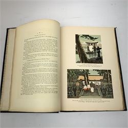 Gordon E.A.: Messiah, The Ancestral Hope of the Ages. 1909. Keiseisha Tokyo. Colour plates. Black cloth covered boards.  