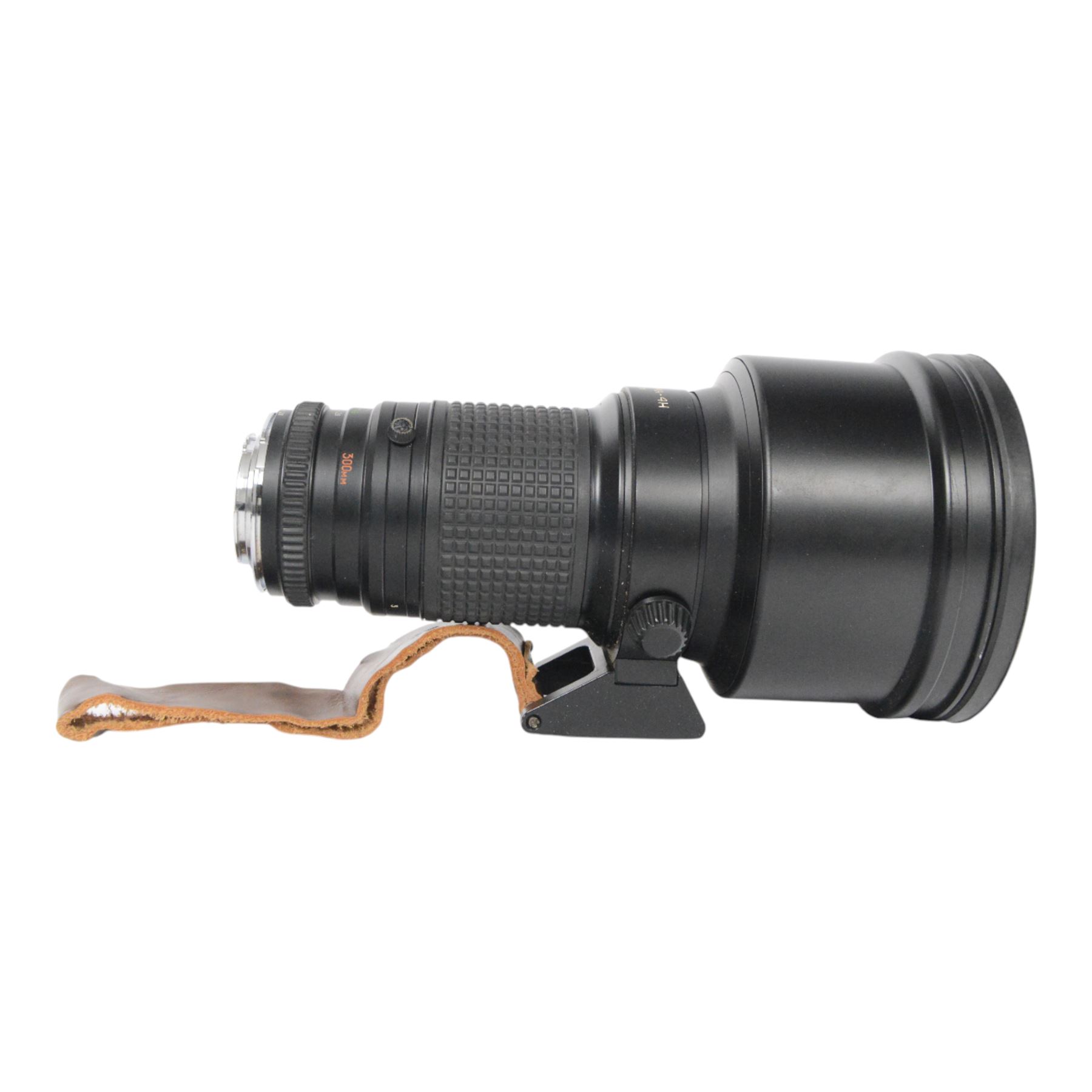 Russian Arsat Yashma-4H telephoto lens f2.8/300mm, serial no. 9201397, in carry case