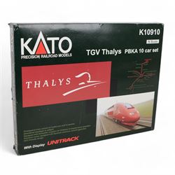 Kato 'N' gauge K10910 TGV Thalys PBKA 10 Car Set | Model Railway