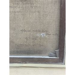 George Blackie Sticks (British 1843-1900): 'Glencoe - Near the Bridge of Three Waters', oil on canvas, signed titled and dated '83 verso 44cm x 36cm