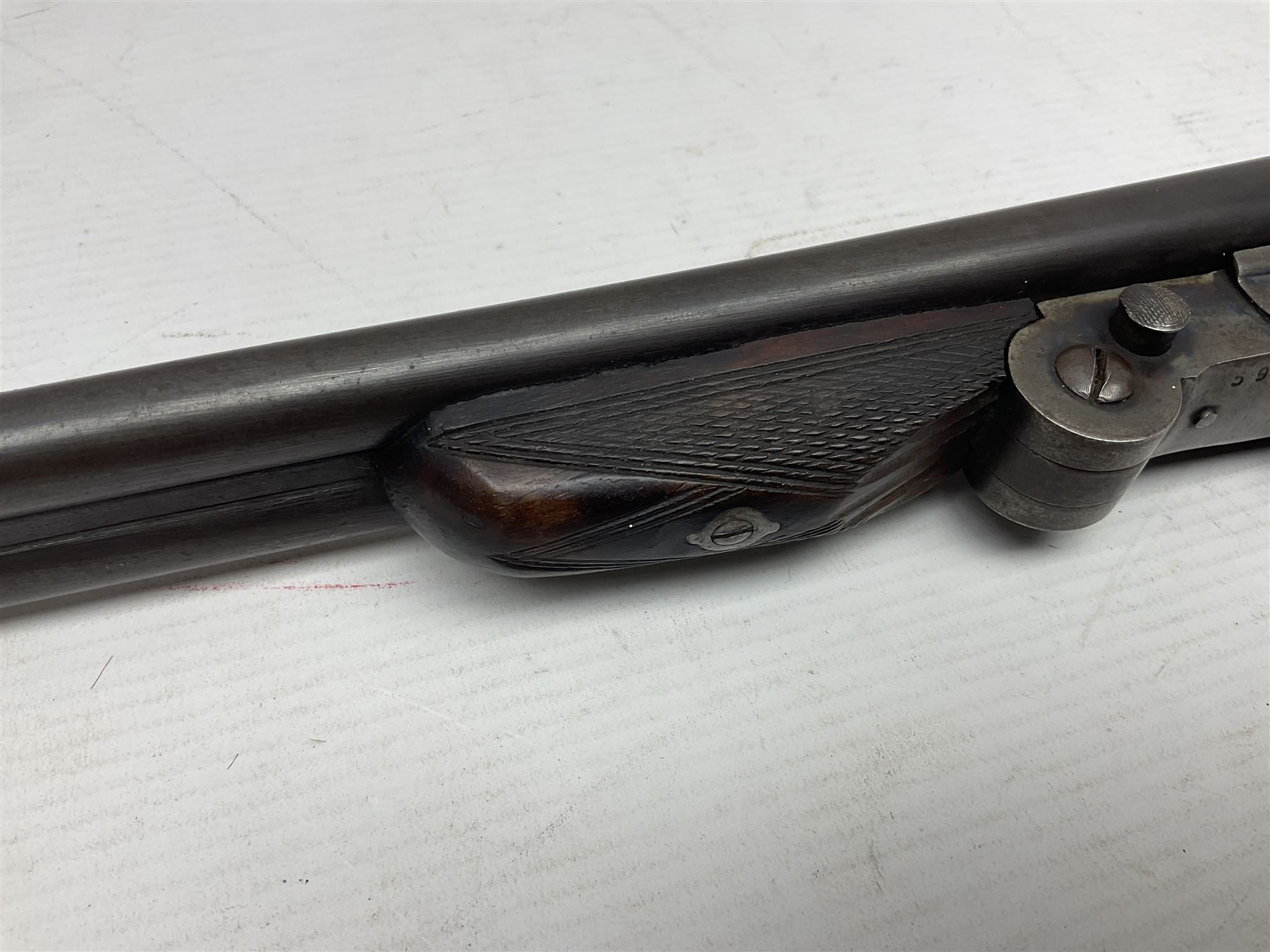 SHOTGUN CERTIFICATE REQUIRED - Belgian .410 folding double barrel hammer shotgun wit 71cm(28