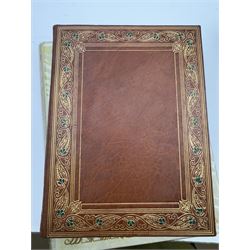 Rubaiyat of Omar Khayyam - two editions
Two editions of Fitzgerald, Edward (Translator) - 'Rubaiyat of Omar Khayyam', one with gilt leather coverer illustrated by Willy Pognay, the second illustrated by Edmund Dulac