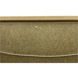 Rod Warbrick (British 1933-): 'St John's Market - Liverpool c.1954', gouache unsigned, titled and attributed verso 34cm x 49cm