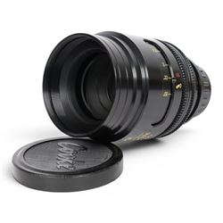 Cooke Mini S4/i 50mm T2.8 prime lens with PL mount, serial no. 8050-0714, with front and b...
