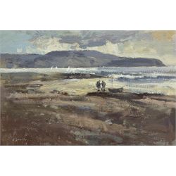 William B Dealtry (British 1915-2007): 'The Highlands - Ardnamurchan', oil on board signed...