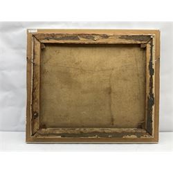 Alexander Brownlie Docharty (Scottish 1862-1940): Crofter's Garden, oil on canvas signed 62cm x 75cm