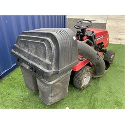 Jonsered LR 10 ride on lawnmower with grass collector - THIS LOT IS TO BE COLLECTED BY APPOINTMENT FROM DUGGLEBY STORAGE, GREAT HILL, EASTFIELD, SCARBOROUGH, YO11 3TX