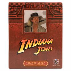 Kotobukiya Artfx Indiana Jones and The Temple of Doom Snap Fit Artfx Theatre, together with a Gentle Giant Indiana Jones Collectible Temple of Doom Collectible Mini Bust, both boxed