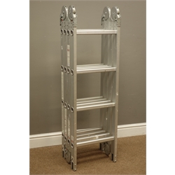  Aluminium 3m combination ladders   