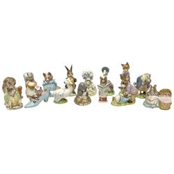 Fifteen Beswick Beatrix Potter figures, 