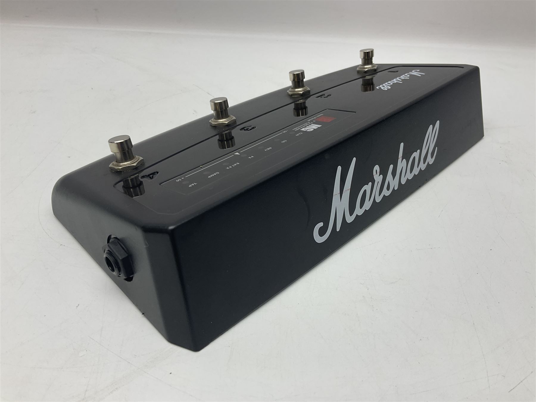 Marshall MG Series 30DFX amplifier L47.5cm; with Marshall MG fully programmable foot controller; both boxed (2)