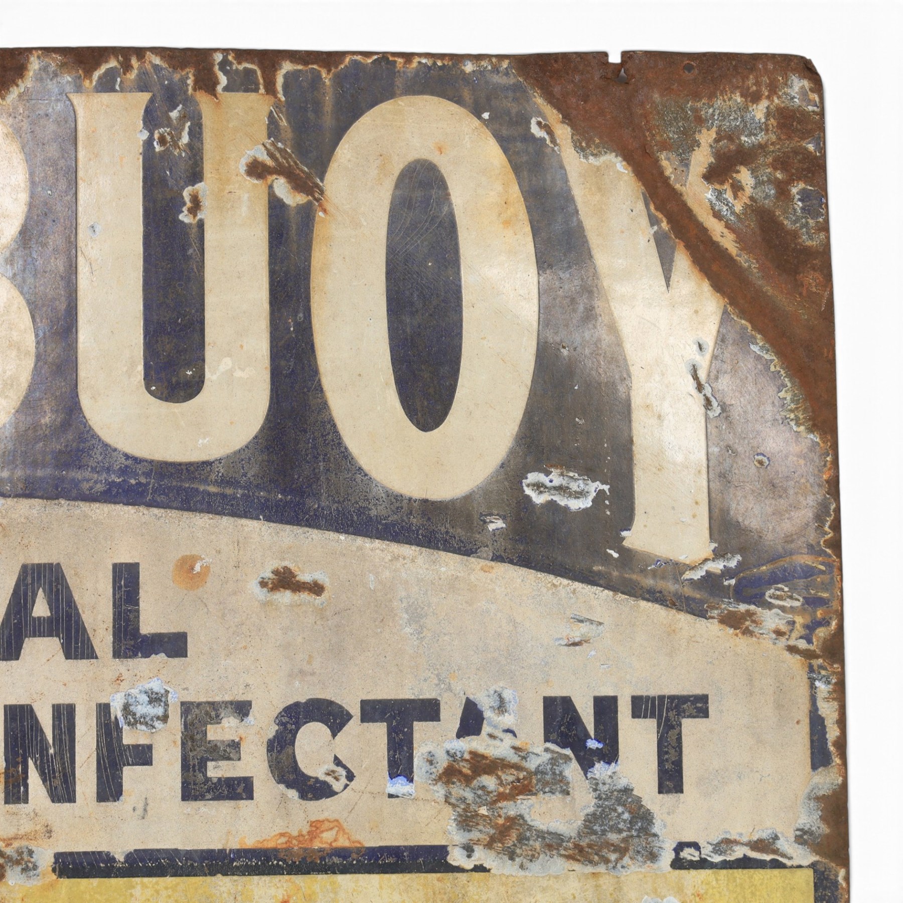 Enamel advertising sign Ebuoy Soap, H62cm