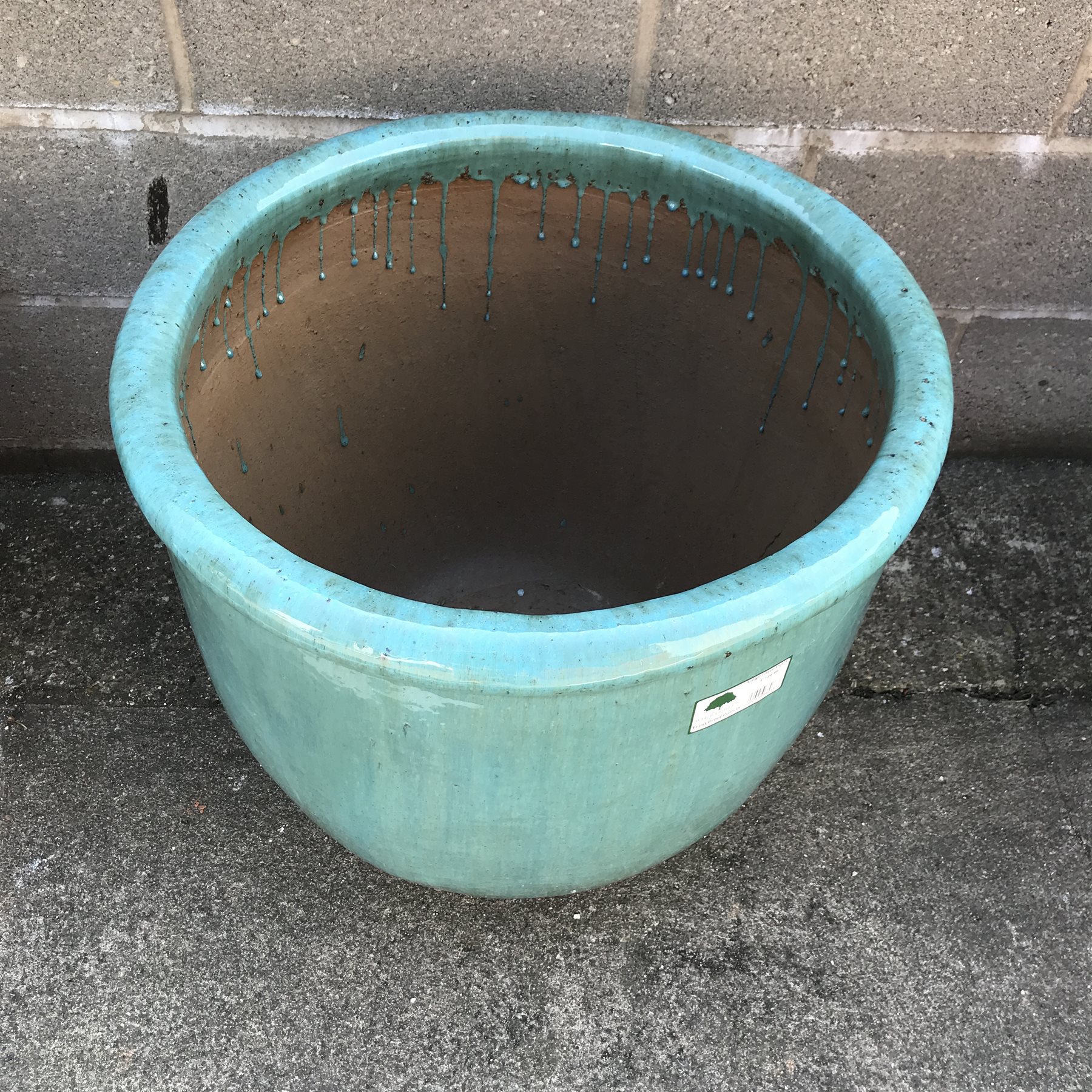 Glazed Terracotta Planter
