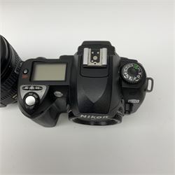 Nikon D70 Kit with AF-S Zoom Nikkor 18-70mm f/3.5~4.5G lens, original accessories, instruction manuals, warranty and box