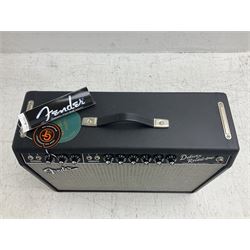 Fender Deluxe Reverb combo amplifier; model 65 Deluxe; type PR-239; 100 watts; made in USA; serial no.AC122232; L61cm; with cover