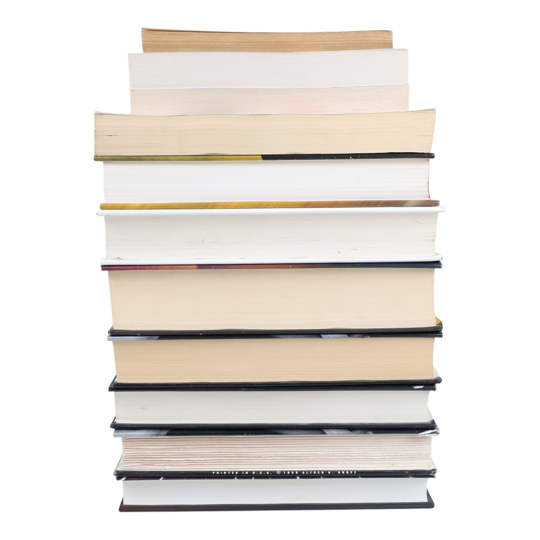 Collection of Sci-fi novels, to include Aldous Huxley 'Brave New World' paperback, Michael Crichton 'Timeline' first edition hardback, and Ian M Banks 'Matter' first edition hardback