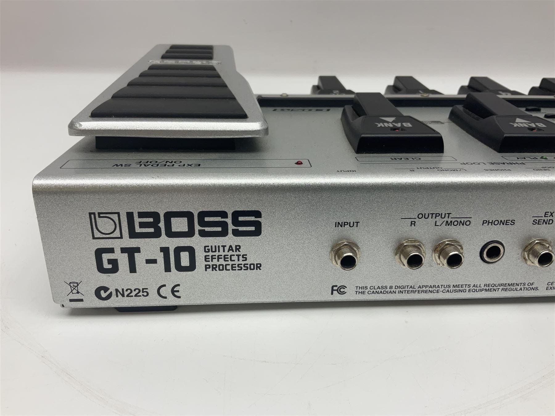 Boss GT-10 Guitar Effects Processor with loop feature serial no.BX21588