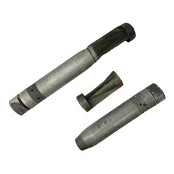 Two inert WW2 German incendiary devices, impressed with various numbers and letters L35cm (2)
