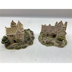Five Lilliput Lane models comprising Bluebell Farm, Anne Hathaway 1989, Armada House, Green Gables and Summer Days, all boxed