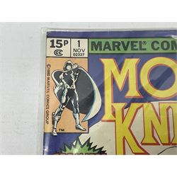 Moon Knight (1980) No. 1, British 15p price variant, direct edition 