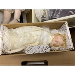 Quantity of Alberon dolls, to include Millie, Michelle, Simone, Emily, Sophie, some with boxes