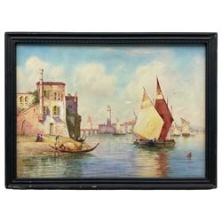 Robert Herdman-Smith (British 1879-1945): 'Basilica di San Pietro di Castello Venice', watercolour signed RHS 25cm x 35cm