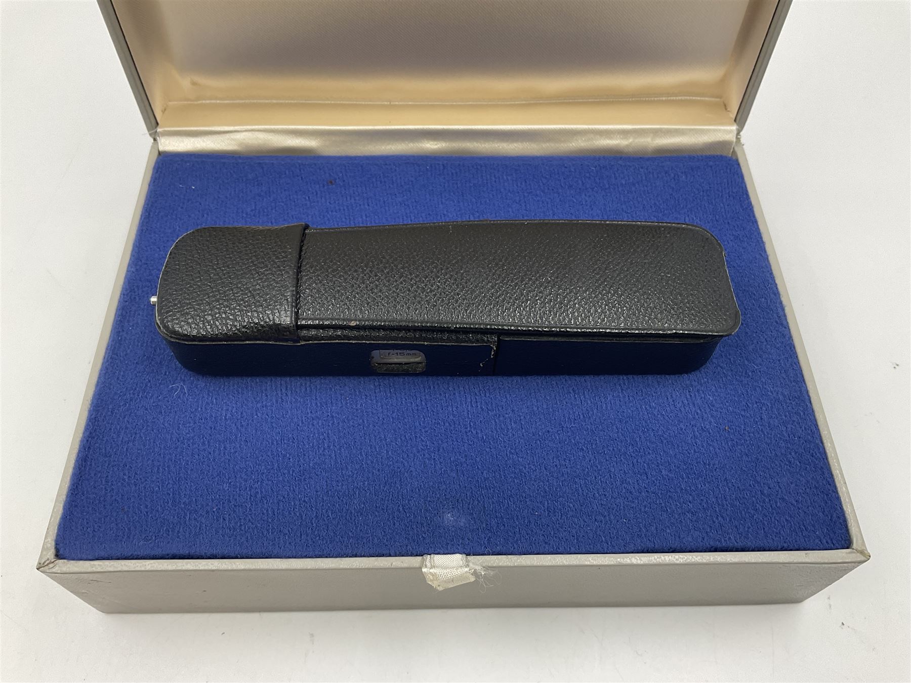 Minox C camera with 'Minox 1:3.5 f=15mm' lens, in fitted leather case with original box 
