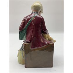 Royal Doulton The Girl Evacuee figure, modelled by Adrian Hughes, HN3203, limited edition no 2350/9500, H20cm
