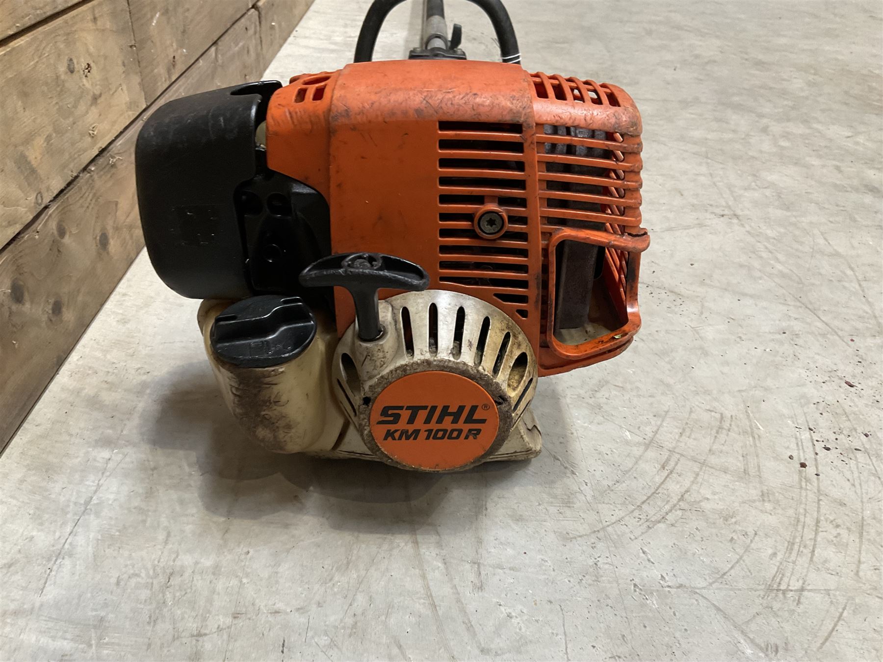 Stihl KM 100R petrol multi hedge trimmer