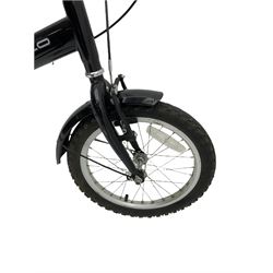 Apollo folding bicycle with hand pump and lock. - THIS LOT IS TO BE COLLECTED BY APPOINTMENT FROM DUGGLEBY STORAGE, GREAT HILL, EASTFIELD, SCARBOROUGH, YO11 3TX