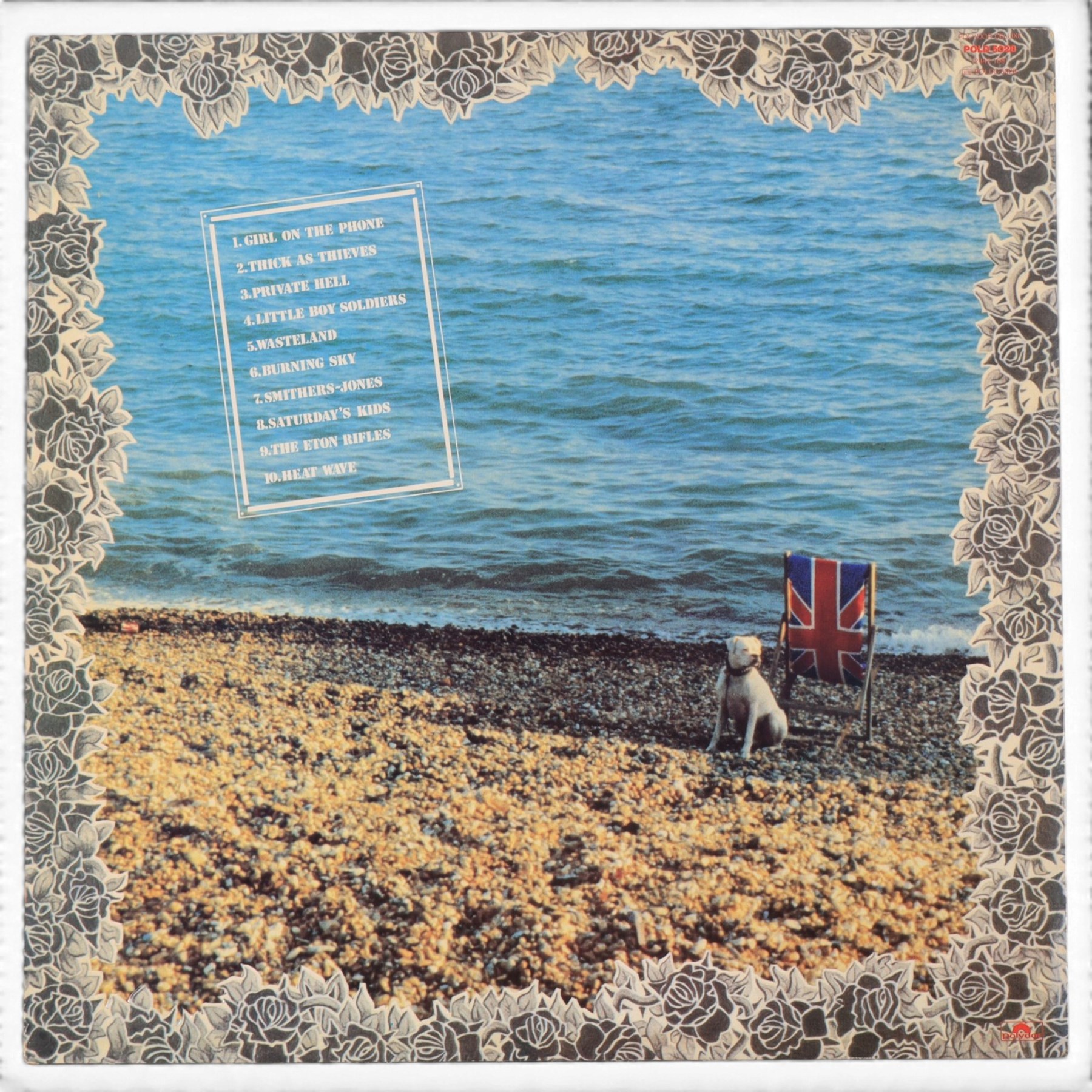 The Jam 'Setting Sons' vinyl record, signed to the front of the sleeve by Paul Weller, Bruce Foxton and Rick Buckler