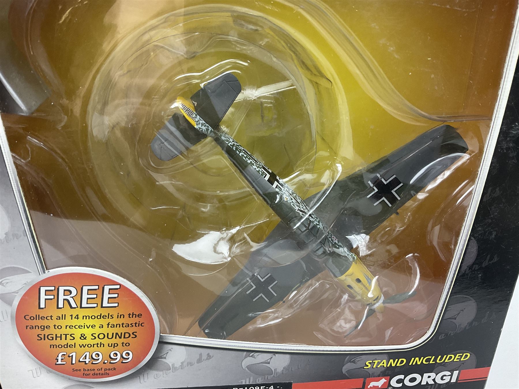 Corgi Aviation Archive Warbirds - seven series one and one series two, all boxed (8)