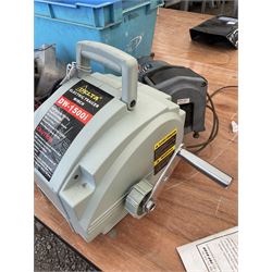 ATV Winch DA-2500 and Delta DW-1500i electric winch with accessories  - THIS LOT IS TO BE COLLECTED BY APPOINTMENT FROM DUGGLEBY STORAGE, GREAT HILL, EASTFIELD, SCARBOROUGH, YO11 3TX