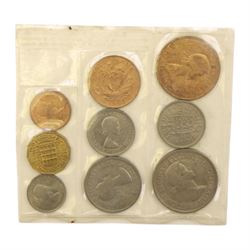 Great British and World coins, including two Roman coins, Maximianus and Valentinian II, approximately 16 grams of Great British pre-1920 and approximately 25 grams of Great British pre-1947 silver half crown coins, The Complete 1983 U.S. Olympic Coin Collection (containing silver dollar), commemorative crowns, etc