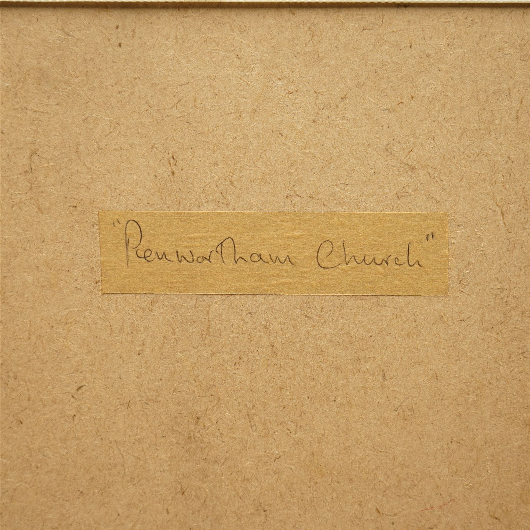 Albert Woods (British 1871-1944): 'St Mary's Church - Penwortham Lancashire', watercolour signed 29cm x 40cm